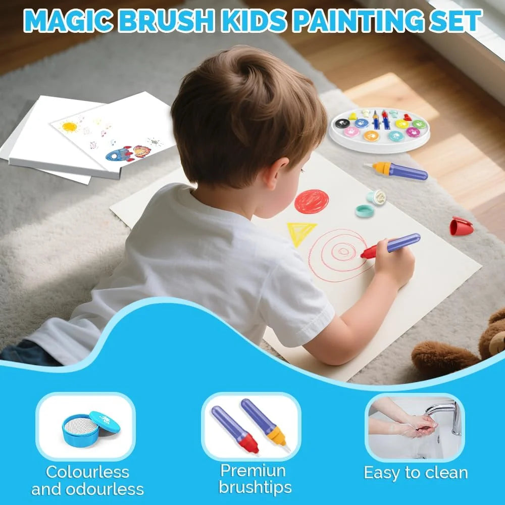 MagicBrush - Mess-Free Painting Set for Kids