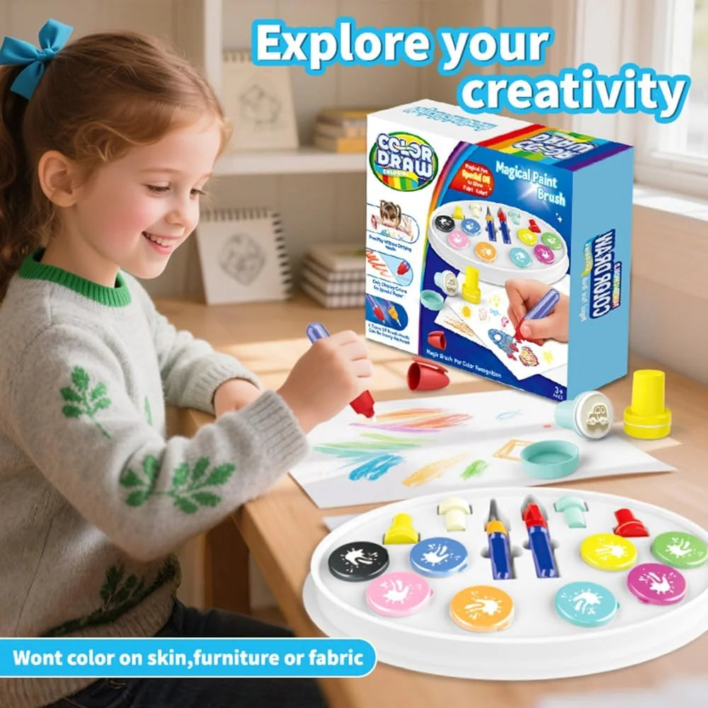 MagicBrush - Mess-Free Painting Set for Kids