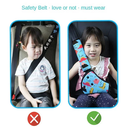 Kids Car Seat Belt Adjuster – Child Comfort Protector