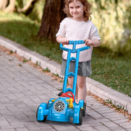 Bubble Car Toy – Automatic Bubble Mower with Lights