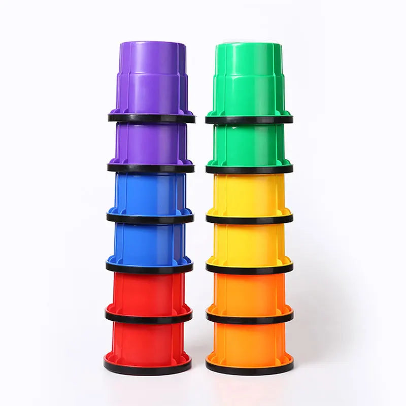 Rainbow Balance Stilts