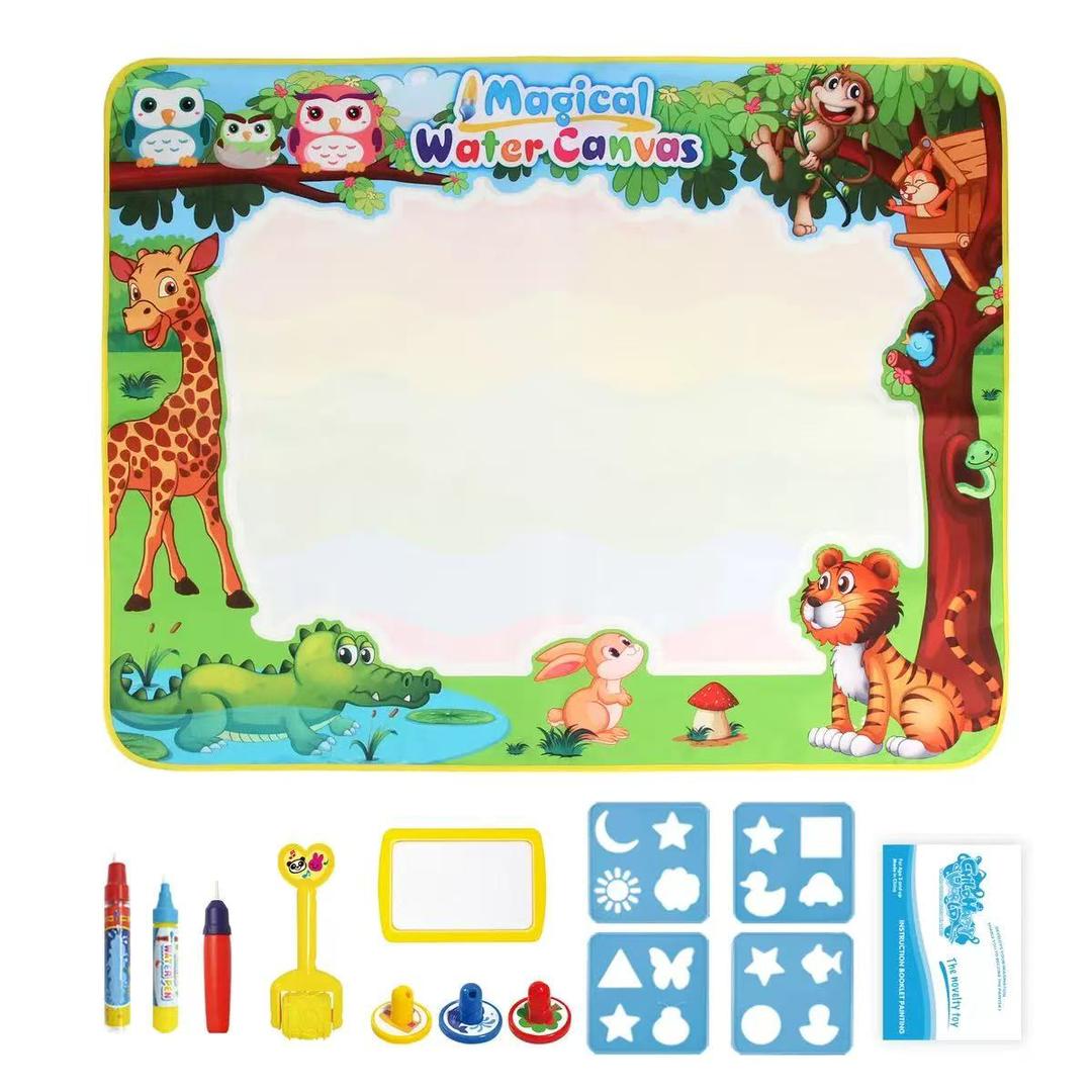 Magic Water Drawing Mat – Reusable Mess-Free Doodle & Painting Board for Kids
